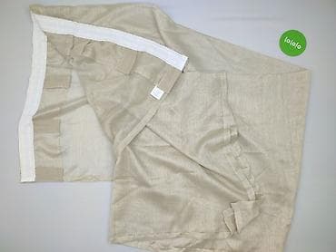 obrus 150x100: Zasłony panelowe/ firanki w kolorze beżowym – komplet - Materiał — 3