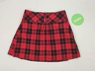spódniczka w kratkę czerwone: Papaya, Spódnica damska, M — 3