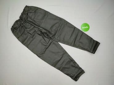 damskie joggery khaki: Spodnie materiałowe damskie, rozmiar S — 2