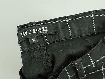 spodnie toxic: Top Secret, Spodnie materiałowe damskie, rozmiar S — 4