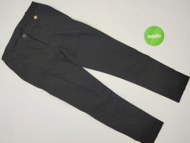 legginsy eko skóra matowe: Material trousers for women, M — 3