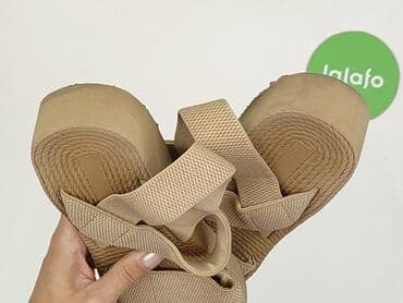 czarne sandały na słupku vices: Sandały damskie, rozmiar 39 — 6