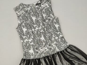 sukienka z przezroczystymi wstawkami: Sukienka damska, M — 1