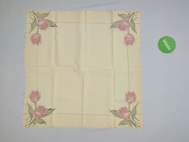 narzuta na łóżko: Obrus 68 x 68, kolor - Beżowy, stan - Idealny — 3