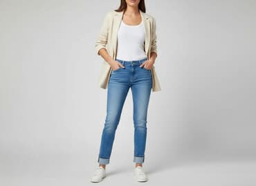 jeansy gap: G-Smack, Jeansy damskie, rozmiar M — 7