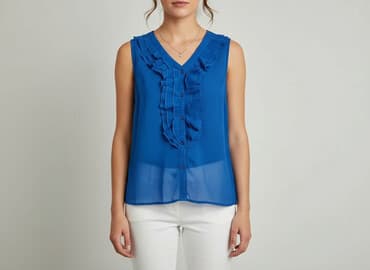 terranova spodnie z wysokim stanem: Terranova, Bluzka damska, rozmiar M — 6