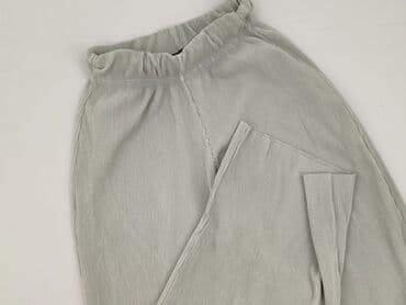 szare szerokie jeansy: Bik Bok, Spodnie materiałowe damskie, rozmiar XS — 1