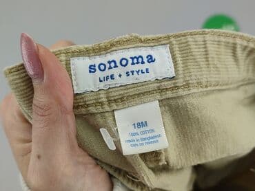sukienka 24 h: Baby material trousers, 12-18 months, 80-86 cm, condition - Good — 4
