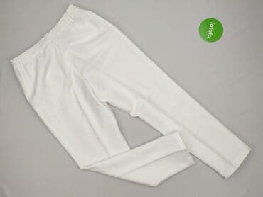 spodnie dresowe z napisami: Material trousers for women, size M (EU 38) — 3