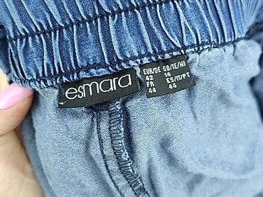 washed blue jeans: Esmara, Szorty damskie, rozmiar XL — 4