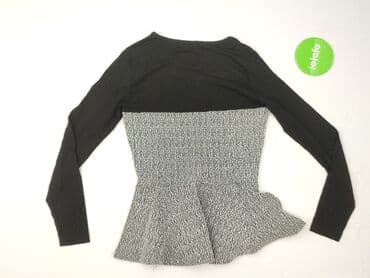 czarne bluzki z krótkim rękawem allegro: River Island, Women's blouse, size S (EU 36) — 3