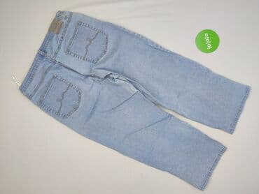 dżinsy z perełkami: Spodnie 3/4 damskie, rozmiar XL — 3