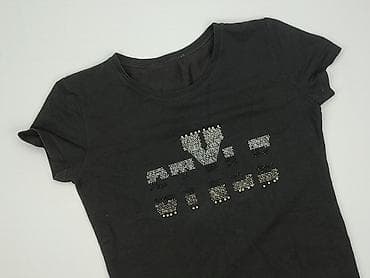czarny tshirt: T-shirt damski, rozmiar L — 1