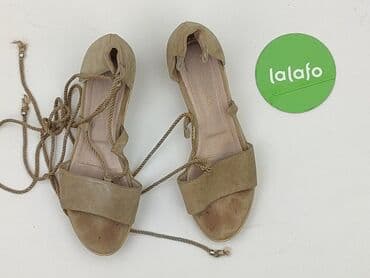 lasocki sandaly biale: Sandały damskie, rozmiar 39 — 2