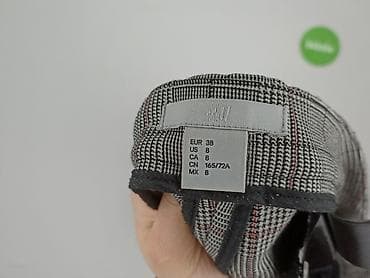 legginsy plus size: H&M, Spodnie materiałowe damskie, rozmiar S — 4