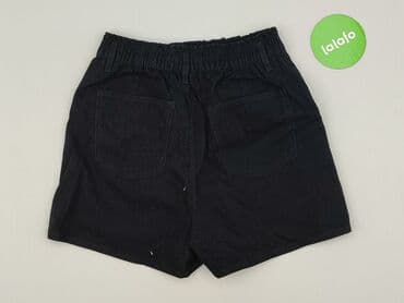 krótkie spodenki damskie jeansowe czarne: Sinsay, Szorty damskie, rozmiar M — 3