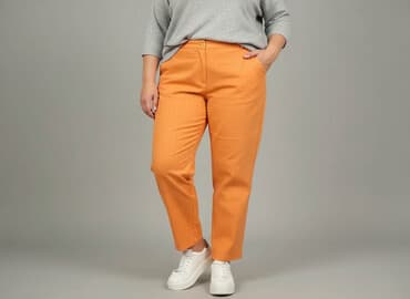 spodnie dresowe mosquito: Ulla Popken, Spodnie materiałowe damskie, rozmiar 8XL — 6