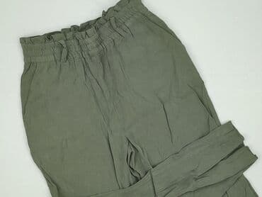 zara spodnie paperbag: Zara, Material trousers for women, size S — 2