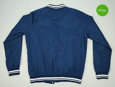 bomber jacket: Męska kurtka bomber/varsity Alcott Cheer – granatowa - Marka/linia — 3