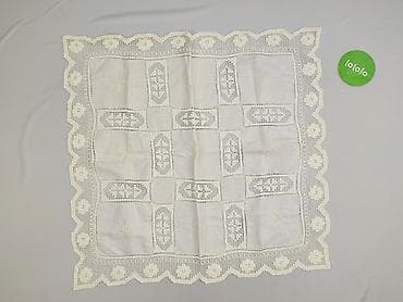 Dom i ogród: Obrus 64 x 64, kolor - Biały, stan - Bardzo dobry — 3
