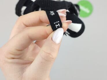 koszulka zolta w czarne paski: Top damski, M — 5