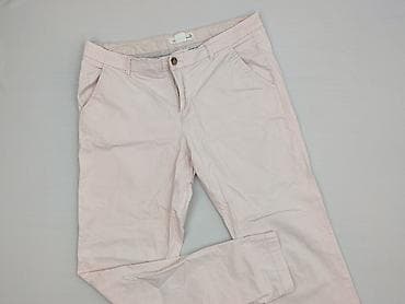 t shirt basic hm: H&M L.O.G.G., Spodnie materiałowe damskie, rozmiar M — 1