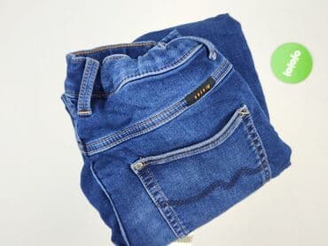 koszula w palmy dla chłopca: Spodnie jeansowe, H&M, 11 lat, 146, stan - Idealny — 6