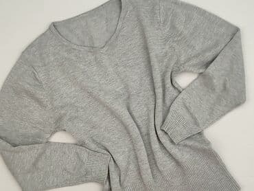 skarpeta świąteczna szara: Sweter damski, rozmiar S — 1