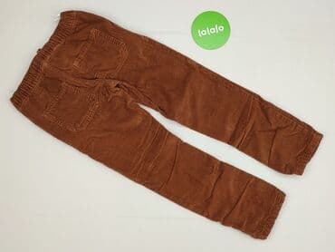 spodnie woskowane matowe: Material trousers, C&A, 8 years, 128, condition - Perfect — 3