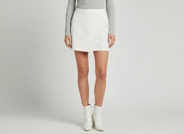 mohito spódnice biała: Mohito, Women`s skirt, size XS — 1