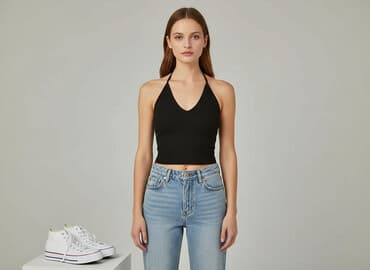 bluzki przezroczyste: Shein, Top damski, rozmiar S — 6