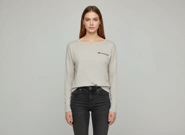 amisu top new yorker: Amisu, Women's blouse, XS — 6
