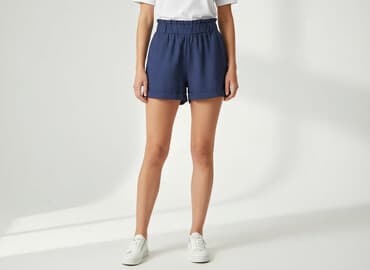 szorty damskie niebieskie: Szorty damskie, rozmiar M — 5