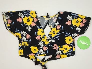 hm bluzki z krótkim rękawem: H&M, Top damski, rozmiar S — 2