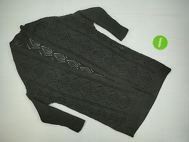 sweter ponczo: Kardigan damski, rozmiar 4XL — 2