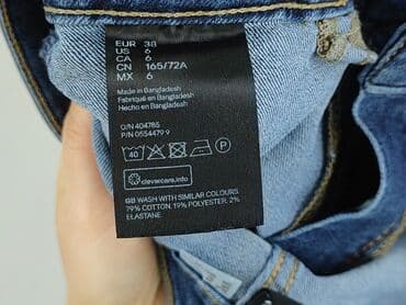 krótkie spodenki z dzinsów: H&M Divided, Szorty damskie, rozmiar S — 5