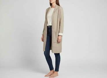 pull and bear kurtki zimowe: PULL&BEAR, Kardigan damski, rozmiar M — 7