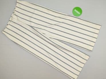 spodnie z lampasami h m: H&M, Material trousers for women, size M — 3