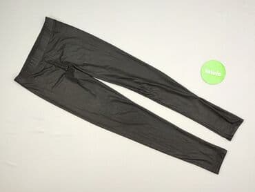 czarne legginsy z wysokim stanem push up: Calzedonia, Legginsy Eleganckie damskie, rozmiar S — 2