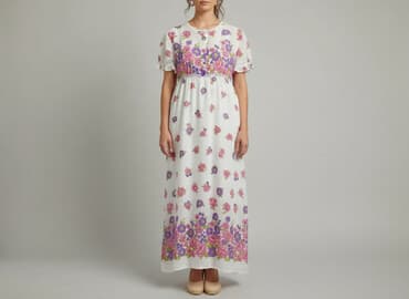 sukienka midi w kwiaty na wesele: Сукня жіноча, розмір XL — 1