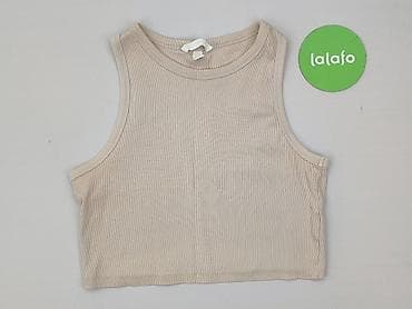 hm bluzki prążkowane: H&M, Top damski, rozmiar M — 2