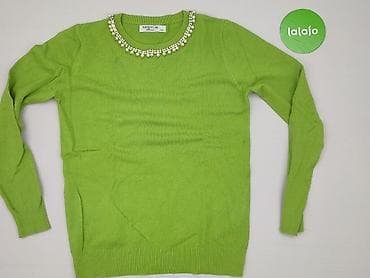 limonkowy sweter damski: New Fashion, Sweter damski, rozmiar XL — 2