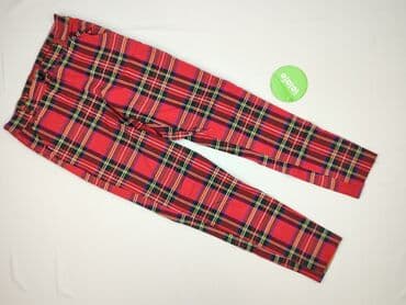 spódniczka w szkocką kratę: Spodnie materiałowe damskie, rozmiar S — 2