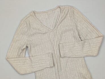 bluzki basic z dekoltem v: Shein, Sweter damski, rozmiar XS — 1