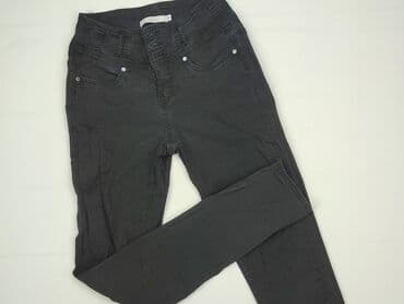 czarne spodnie damskie stradivarius: Fransa, Jeansy damskie, rozmiar S — 1