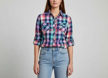 abercrombie fitch koszula damska: Forever 21, Koszula damska, rozmiar S — 6