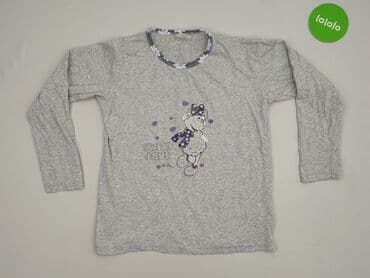 koszulka z napisem dzik: Blouse, 12 years, 146-152 cm, condition - Very good — 2
