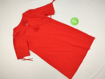 czerwona sukienki z rozcięciem: Sukienka damska — 3