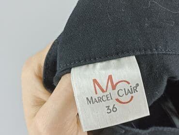 c a spodnie canda: Material trousers for women, size S (EU 36) — 4