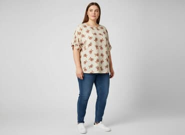 miś uszatek ubrania: Women's blouse, size 6XL — 1